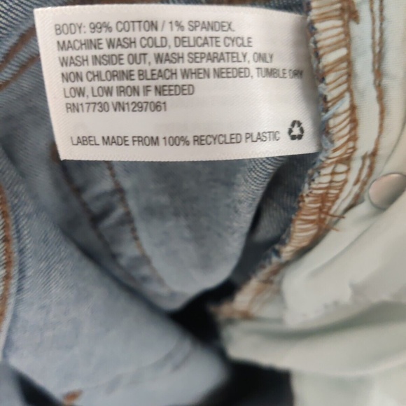 Goodfellow & Co Men's Big & Tall Slim Straight Indigo Blue Jean Multiple Sizes - Picture 5 of 5